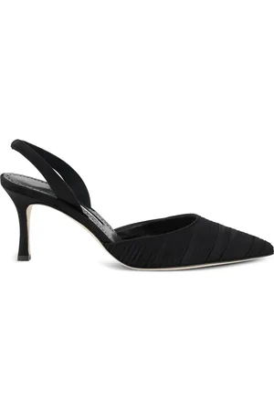 Manolo Blahnik 70 mm Carolyne slingback pumps