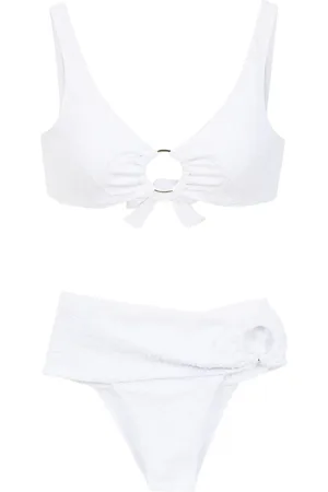 AMIR SLAMA Bikini met textuur