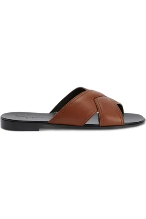 Giuseppe Zanotti Flavio leren sandalen