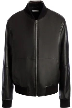 Bally Leren bomberjack