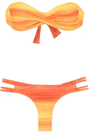 AMIR SLAMA Gestreepte bikini