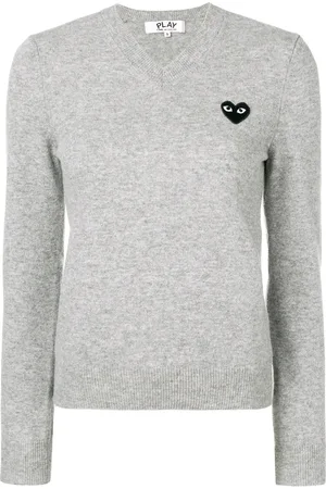 Comme des Garçons Trui met geborduurd logo