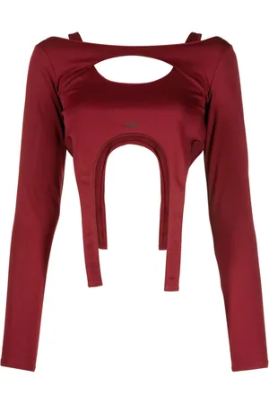 HELIOT EMIL Cropped top met lange mouwen