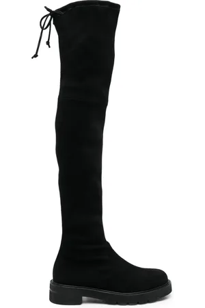 Stuart Weitzman Lowland Lift overknee laarzen