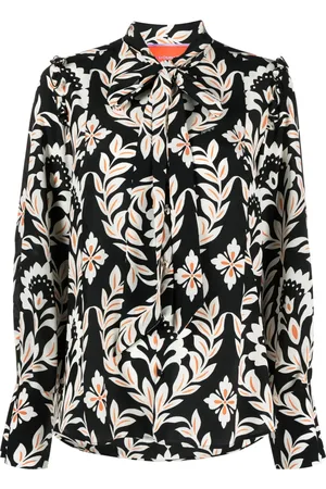 La DoubleJ Blouse met bloemenprint