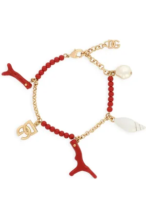 Dolce & Gabbana Schakelarmband met DG bedel