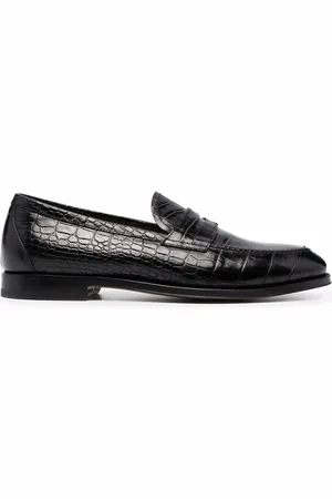 Scarosso Stefano leren loafers