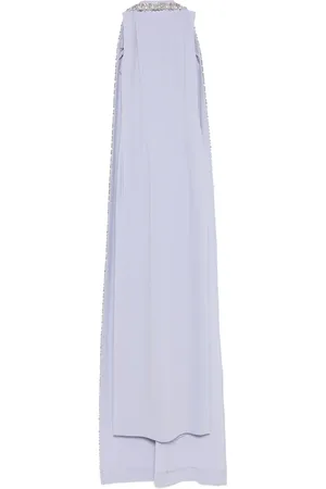 Roland Mouret Avondjurk verfraaid met cape