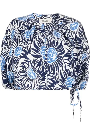Diane von Furstenberg Top met bloemenprint