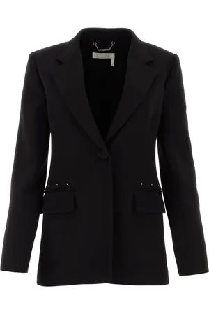 Chloé Wollen blazer met enkele rij knopen