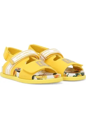 Dolce & Gabbana Katoenen sandalen verfraaid met stras