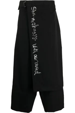 YOHJI YAMAMOTO Cropped broek