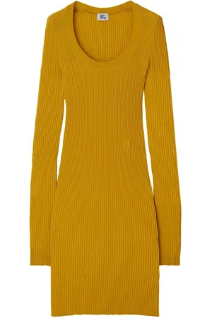 Burberry Ribgebreide midi