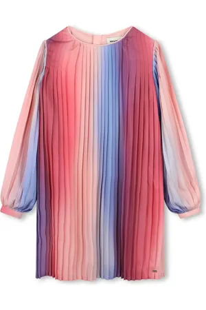Sonia Rykiel Enfant Geplooide jurk met kleurverloop
