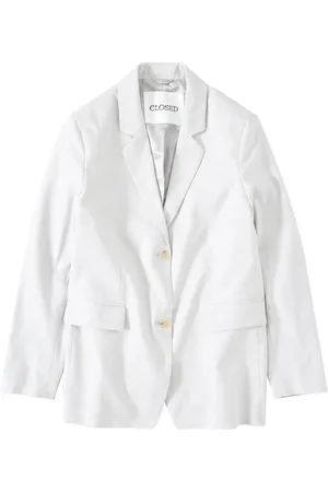 Closed Blazer met enkele rij knopen