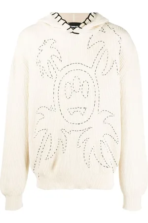 BARROW Hoodie met decoratief stiksel