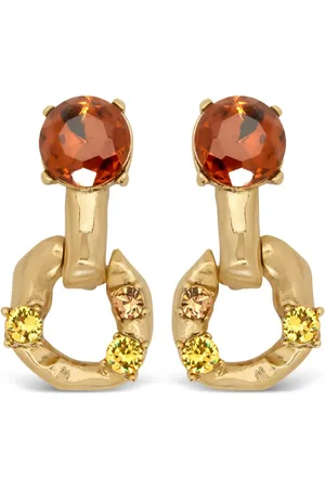Oscar de la Renta Scramble oorbellen met schakelketting