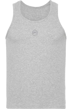 Marine Serre Tanktop met borduurwerk