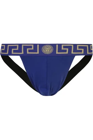 VERSACE Jockstrap met Greca afwerking