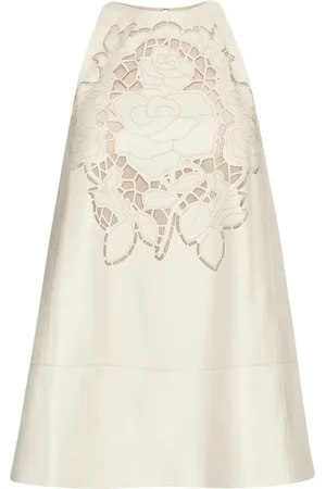 Oscar de la Renta Leren mini