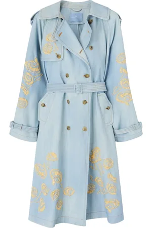 ERMANNO SCERVINO Denim trenchcoat