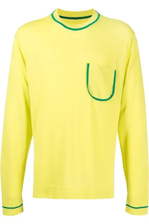 Jacquemus La Maille Marino trui met contrasterende afwerking