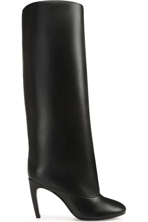 Sergio Rossi 90 mm leren laarzen