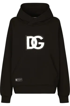 Dolce & Gabbana Hoodie met logoplakkaat