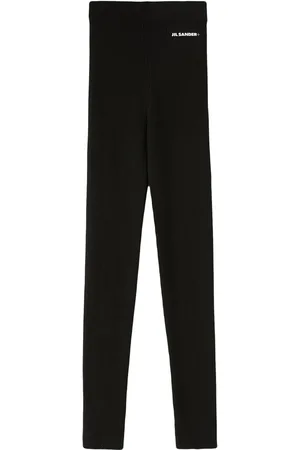 Jil Sander Legging met logoprint