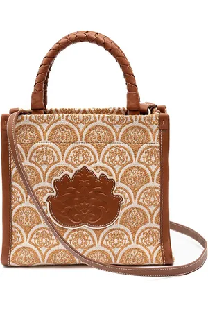 Isla Ibiza Sirena schoudertas met jacquard