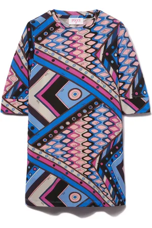 PUCCI Junior Jurk met Vivara print