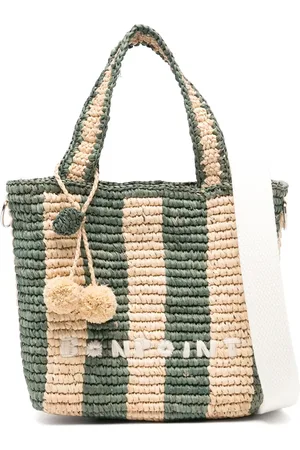BONPOINT Gestreepte shopper