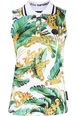Philipp Plein Blouse met bloemenprint