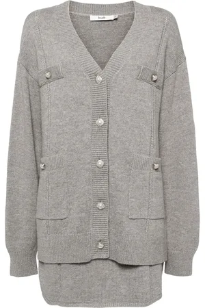 B+AB Gebreide top en rok met imitatieparel