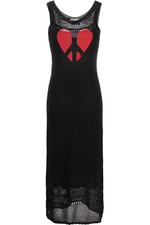 Moschino Opengebreide jurk