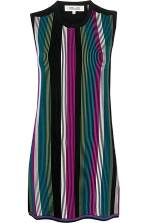 Diane von Furstenberg Meta gestreepte mini