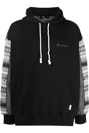 FIVE CM Hoodie met geborduurd logo