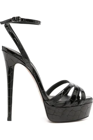 LE SILLA Lola sandalen met krokodillen