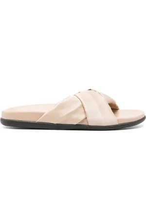 Ancient Greek Sandals Whitney satijnen slippers