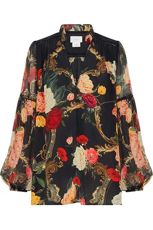 Camilla Shirt met bloemenprint