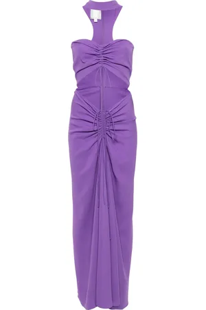 CHRISTOPHER ESBER Reversed Halter Disconnect maxi