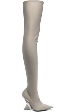 The Attico Cheope overknee laarzen