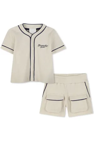 Givenchy Shirt en shorts met geborduurd logo