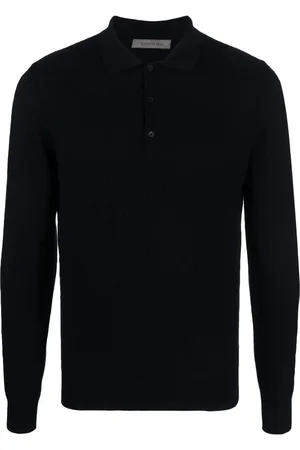 corneliani Poloshirt van scheerwol