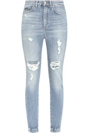 Dolce & Gabbana Audrey gerafelde skinny jeans