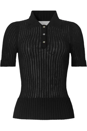 GENNY Geribbelde polotop