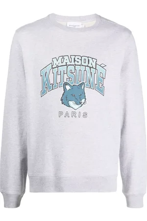 Maison Kitsuné Sweater met logoprint