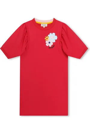 Sonia Rykiel Enfant Katoenen jurk met bloemenprint