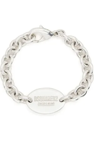 Dsquared2 Armband met logoplakkaat