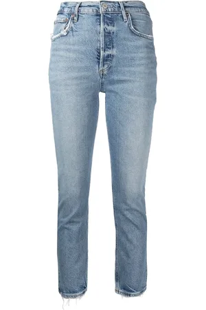 AGOLDE 90s jeans met gesmockte taille